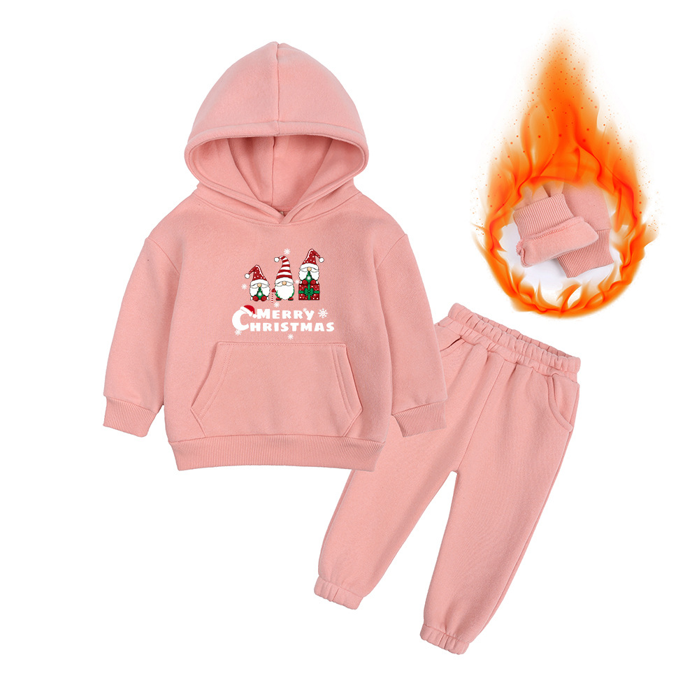 Winter Clothing Toddler Girl - คริสต์มาสเด็กสาวฤดูหนาวชุดเสื้อผ้าทารกแรกเกิดทารก loungewear เด็กวัยหัดเดินเสื้อผ้าเสื้อเด็ก Hoodies เด็ก Pullover