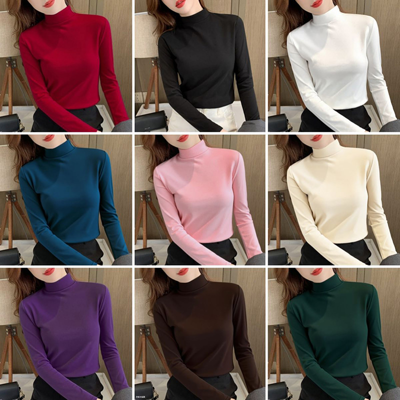Winter Clothing Factory Outlet - เสื้อผ้าผู้หญิงสไตล์เกาหลี แขนยาว คลาสสิก ปี 2025 เสื้อผ้าแฟชั่นสำหรับผู้หญิง