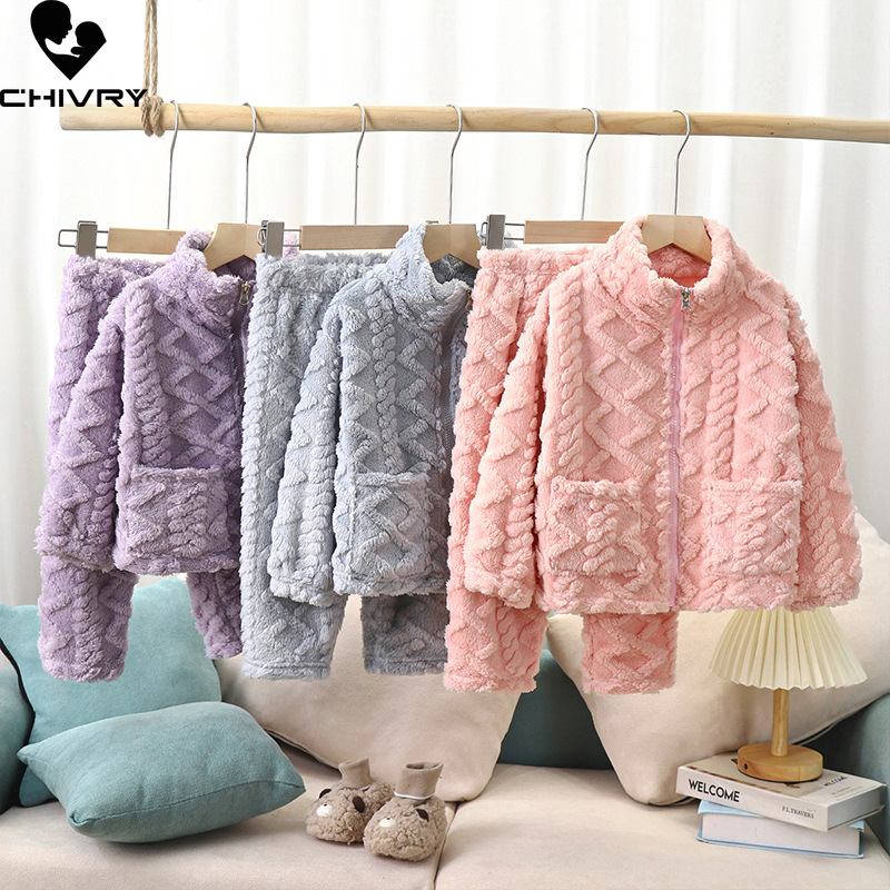 ชุดเสื้อผ้าเด็กแบบใหม่ชุดนอนผ้ - Winter Clothing Toddler Girl บทวิจารณ์และราคา