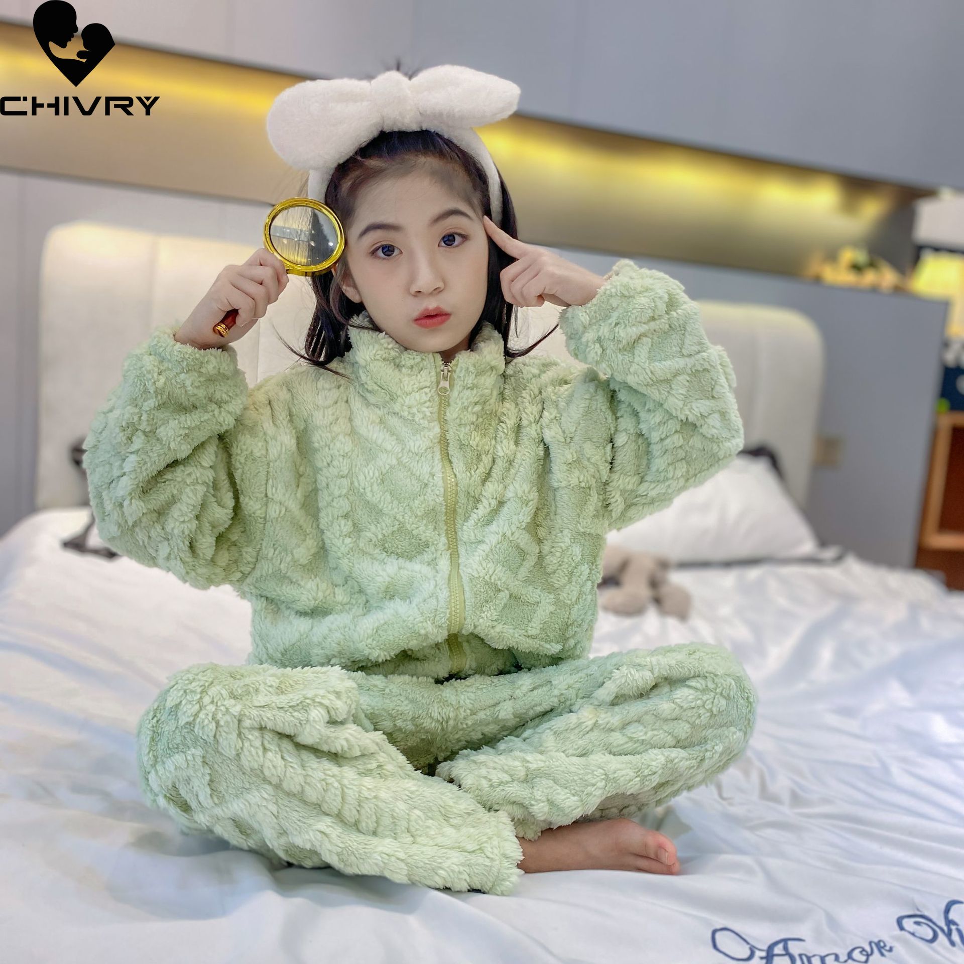 ชุดเสื้อผ้าเด็กแบบใหม่ชุดนอนผ้ - Winter Clothing Toddler Girl บทวิจารณ์และราคา