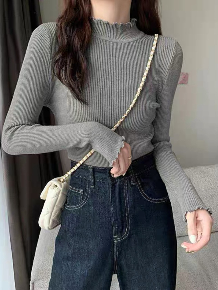 เสื้อสเวตเตอร์ถักไหมพรมผู้หญิง - Winter Clothing Factory Outlet บทวิจารณ์และราคา
