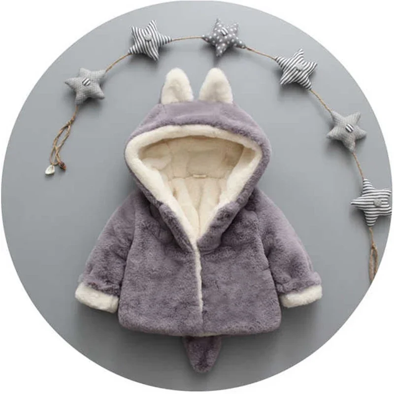 แจ็คเก็ตมีหูแมวน่ารักสำหรับเด็ - Winter Clothing Toddler Girl บทวิจารณ์และราคา