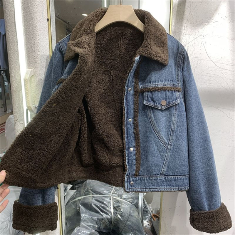 เสื้อโค้ทยีนส์หนาสำหรับฤดูหนาว - Winter Clothing Factory Outlet บทวิจารณ์และราคา