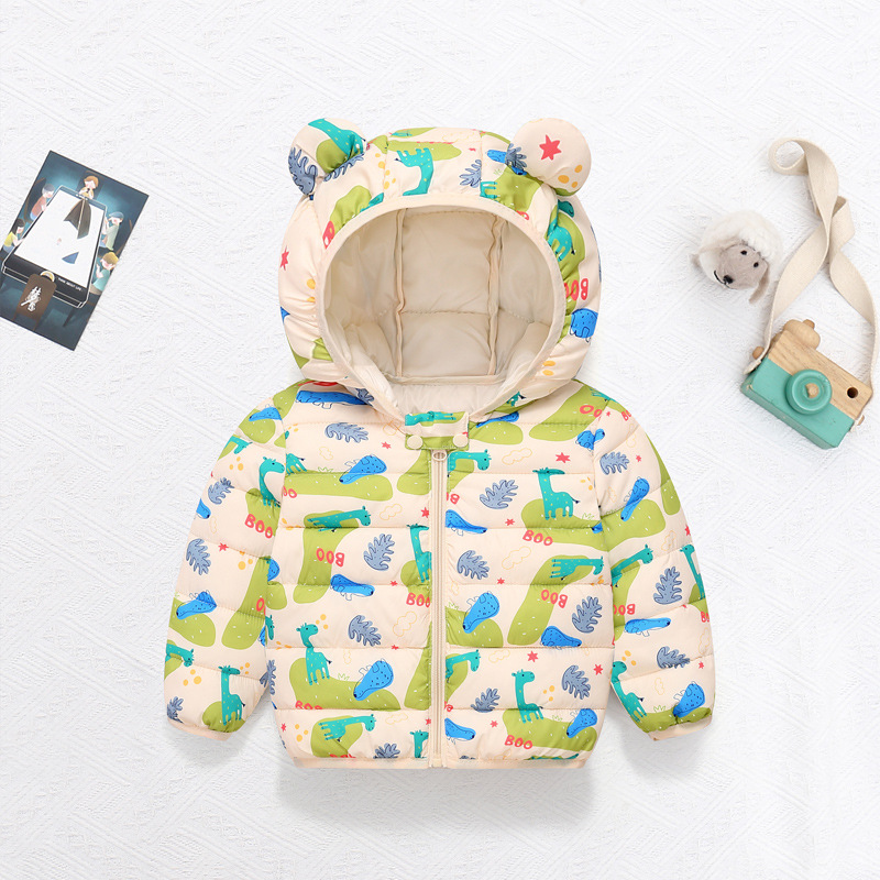 เด็กฝ้ายเสื้อเด็กการ์ตูนลงเสื้ - Winter Clothing Toddler Girl บทวิจารณ์และราคา
