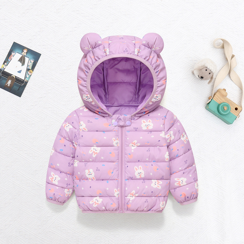 เด็กฝ้ายเสื้อเด็กการ์ตูนลงเสื้ - Winter Clothing Toddler Girl บทวิจารณ์และราคา