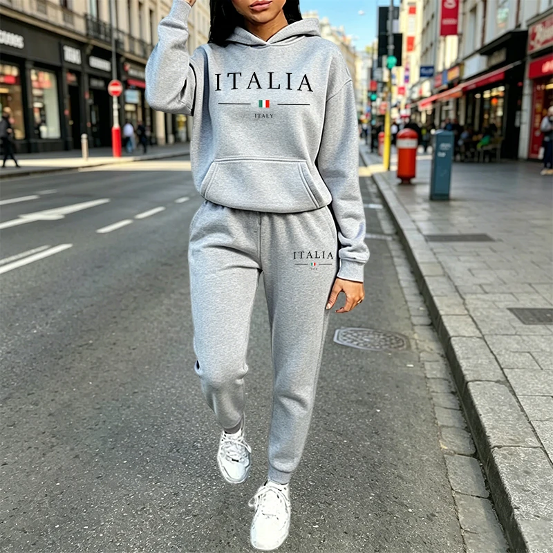 ชุดวอร์มผู้หญิง เสื้อฮู้ดลำลอง - Winter Clothing Sale Women บทวิจารณ์และราคา