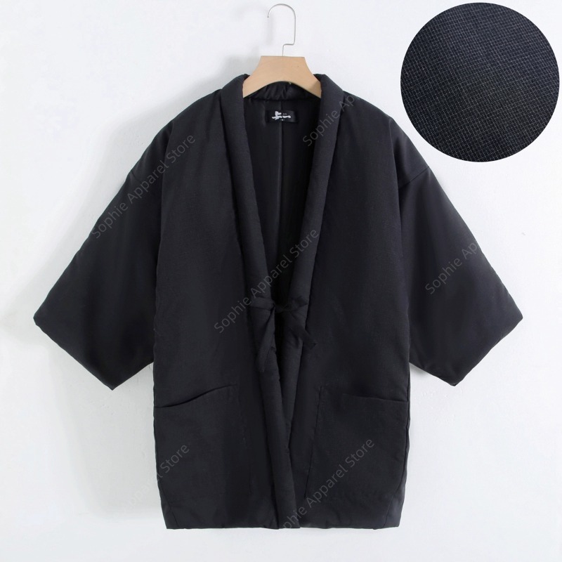 เสื้อแจ็คเก็ตฮันเต็นฤดูหนาวสำห - Traditional Winter Japanese Clothing บทวิจารณ์และราคา